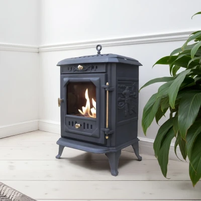 ScandiFlames Ulvik Bioethanol-Kamin aus Gusseisen