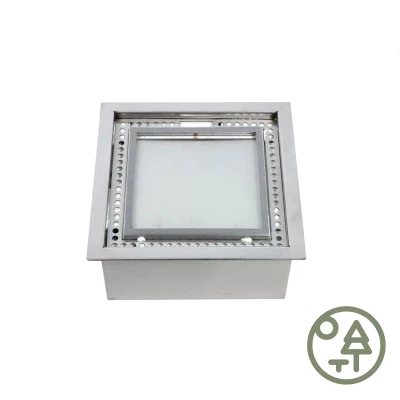 Quadratische Outdoor Feuerstelle von 5 L