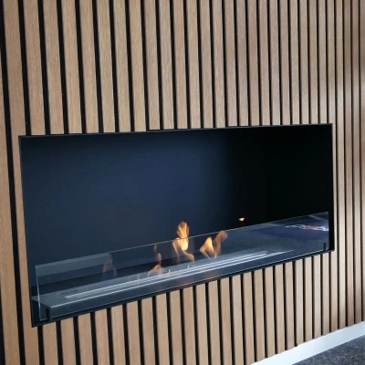 Foco One 1000 - Ethanol Einbaukamin | Bioethanol-kamin-shop Foco One 1000 -Einseitiger Bioethanol Einbaukamin