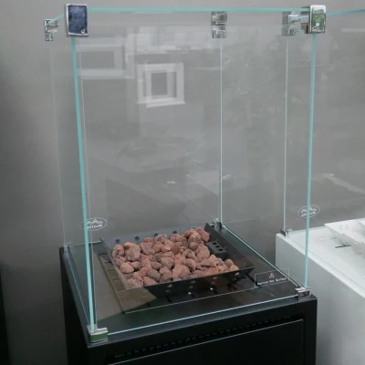 Glas für Muztag Malaga Terrassenheizung