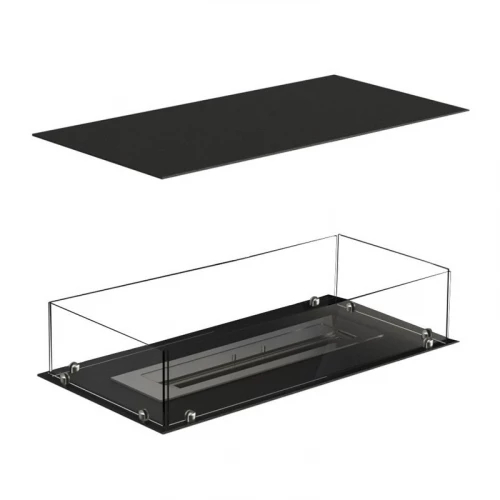 Foco Four 800 - 4-seitiger Bioethanol Einbaukamin