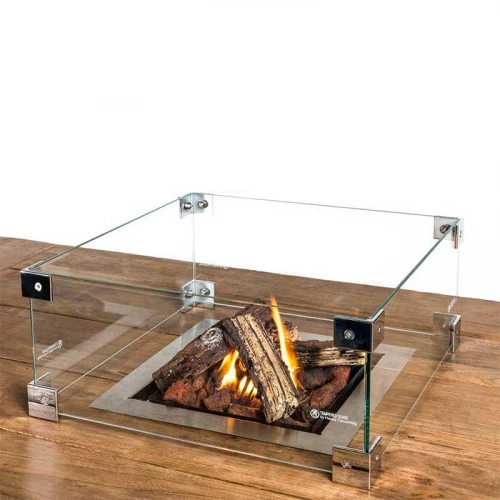 Quadratischer Einbaubrenner Happy Cocooning Glassieb-Kit für Einbaubrenner quadratisch