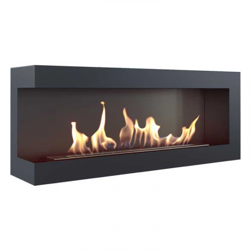 120 cm Ethanol Kamin links | Bioethanol-Kamin-Shop.de Eckkamin 120 cm (links)