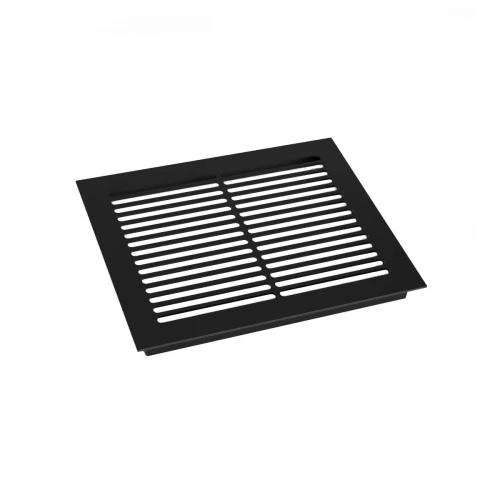 Lüftungsgitter Schwarz - 25x20.5 cm für Dampfkamin bestellen Lüftungsgitter Schwarz - 25x20.5 cm - 210 cm²