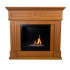 Traditioneller Ethanol Kamin Holzfinish 