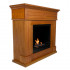 Traditioneller Ethanol Kamin Holzfinish 