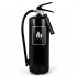 Nordic Flame Feuerlöscher 6 kg - Schwarz Classic