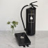Nordic Flame Feuerlöscher 6 kg - Schwarz Classic